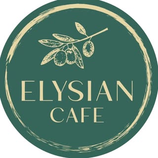 Elysian Cafe olive-branch badge